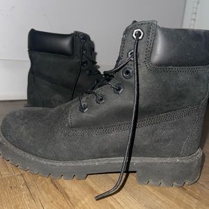 Authentic Black Timberland Boots Size 4.5 Men’s/6.5 Women’s